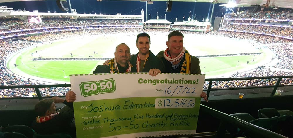 50/50 Raffles Deliver Wins for All